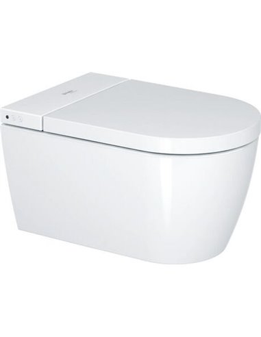 Duravit 2510092092 ME by Starck Toilet Wall-Mounted Duravit Rimless for SensoWash