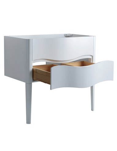 Virta 36 Inch Princess Wall Mount Single Sink Vanity