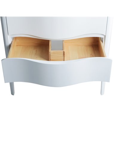 Virta 36 Inch Princess Wall Mount Single Sink Vanity