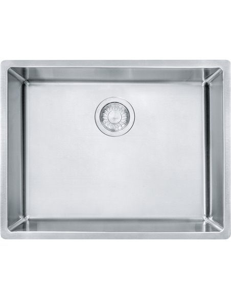 Franke CUX11021-ADA-CA Cube 18G Stainless Steel Single 27Cab - Ada