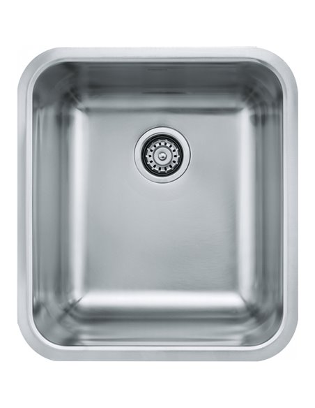 Franke GDX11018-CA Grande Undermount 18G Stainless Steel Single 24Cab