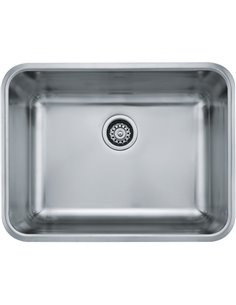 Franke GDX11023-CA Grande Undermount 18G Stainless Steel Single 30Cab