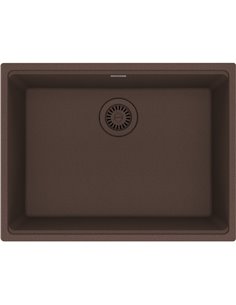 Franke MAG11023-S Maris Undermount Granite Single 27Cab with Strainer Basket