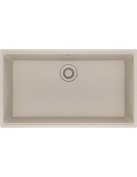 Franke MAG11031-S Maris Undermount Granite Single 36Cab with Strainer Basket