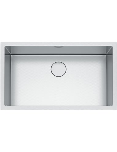 Franke PS2X110-30-12-CA Professional 2 Undermount 16G Stainless Steel Single 36Cab 12" Depth