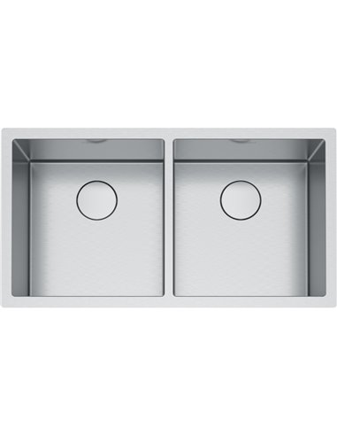 Franke PS2X120-16-16-CA Professional 2 Undermount 16G Stainless Steel Double 39Cab