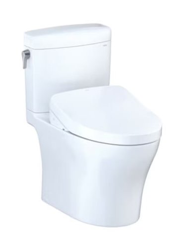 TOTO MW4363046CEMFGNA AQUIA IV CUBE 2 PIECE UH TOILET AND AUTO FLUSH