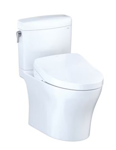 TOTO MW4363056CEMFGNA AQUIA IV CUBE 2 PIECE UH TOILET AND AUTO FLUSH