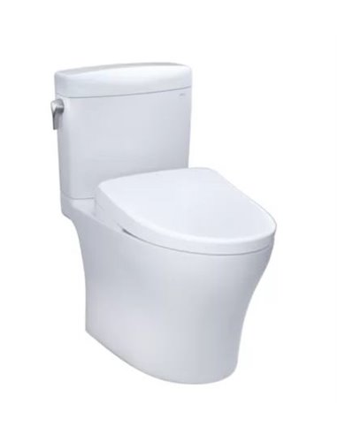 TOTO MW4364736CEMFGN 2 PIECE AQUIA IV CUBE WITH  WASHLET+