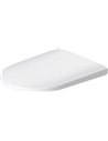 Duravit 0026210000 D-Neo PP Elongated D-Shaped Toilet Seat without Soft Closure