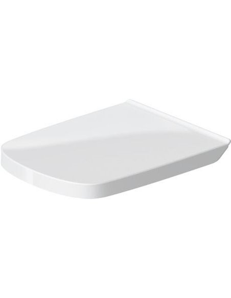 Duravit 0026390000 S&c DuraStyle Elongated Toilet Seat with Soft Closure