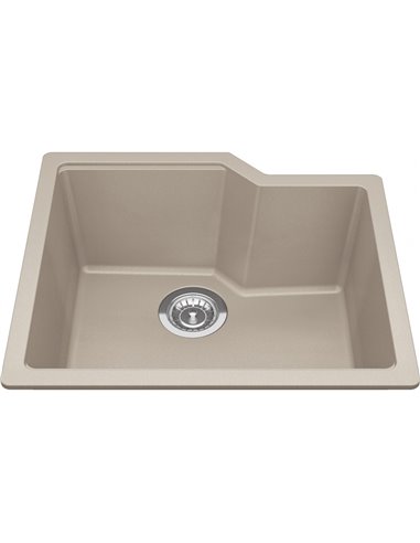 Kindred MGS2022U-9 Urban Undermount Granite Single Sink 27Cab
