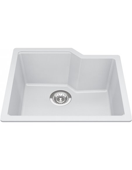 Kindred MGS2022U-9 Urban Undermount Granite Single Sink 27Cab