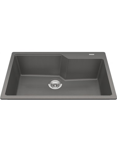 Kindred MGSM2031-9 Urban Dm Granite Single Sink 33Cab