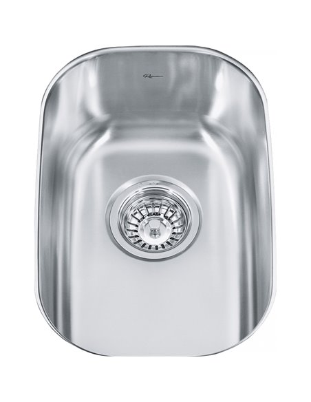 Kindred NS1813U-7 Reginox Undermount 18G Stainless Steel Single Sink