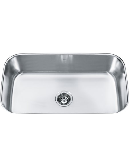 Kindred NS1930U-9 Reginox Undermount 18G Stainless Steel Single Sink