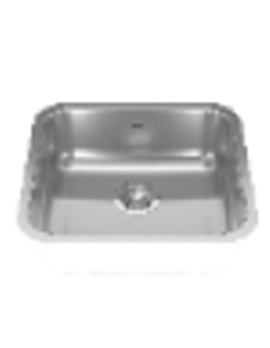 Kindred RSU1820-7 Reginox Undermount 20G Stainless Steel Single Sink