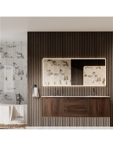 Virta 72 Inch SIA Wall Hung Single Sink Vanity