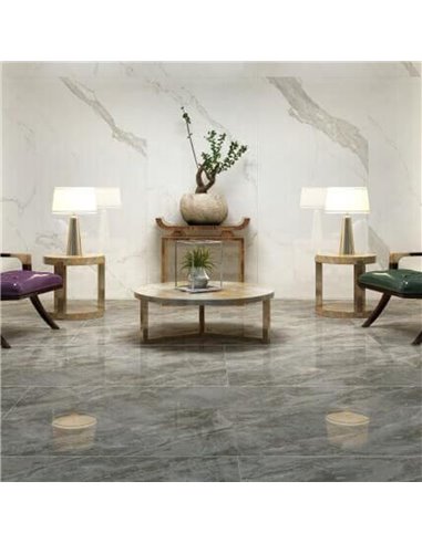 Mango Tile Galaxy White 48X96 Porcelain Slab