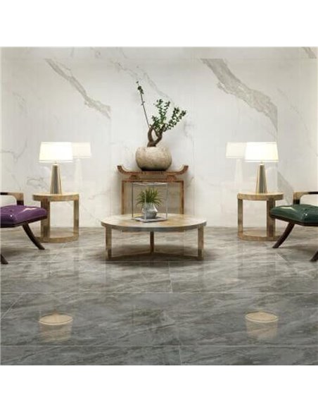 Mango Tile Galaxy White 48X96 Porcelain Slab