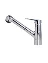 Kindred KFPOS100 Pull out spray faucet all chrome finish