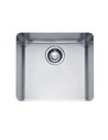 Franke KBX110-18 Kubus Single Bowl Stainless Steel Undermount Kitchen Sink