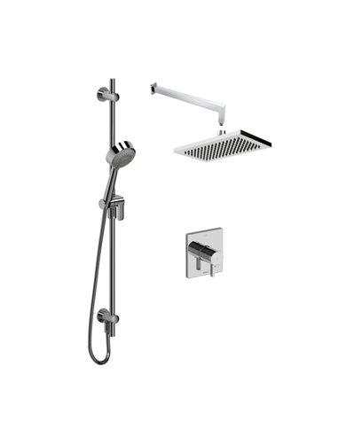 Riobel  Kit323PFTQ+ Profile Type TP Thermostatic 2-Way System (Rough Not Included) 