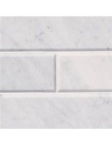 MSI Surfaces Arabescato Carrara 4X12 Honed And Beveled 