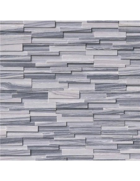 MSI Surfaces Alaska Gray 3D Honed Ledger Corner Tile