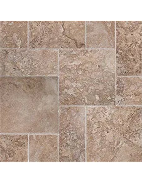 MSI Surfaces Tuscany Walnut Tumbled Versailles Pattern