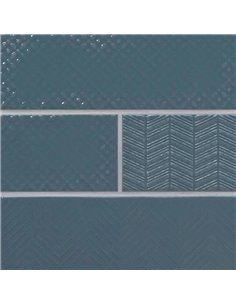 MSI Surfaces Urbano Navy 4X12 Glossy Mix