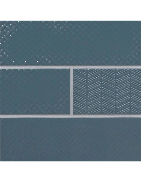 MSI Surfaces Urbano Navy 4X12 Glossy Mix