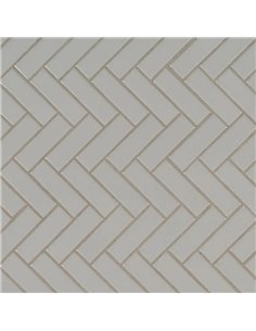 MSI Surfaces Gray Glossy Herringbone 6Mm