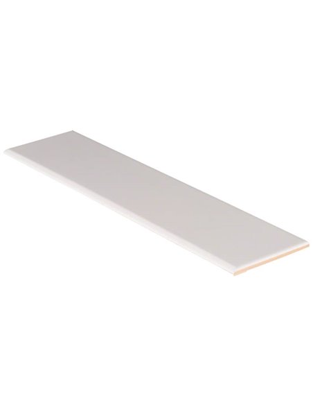 MSI Surfaces White Glossy 4X16 Bullnose