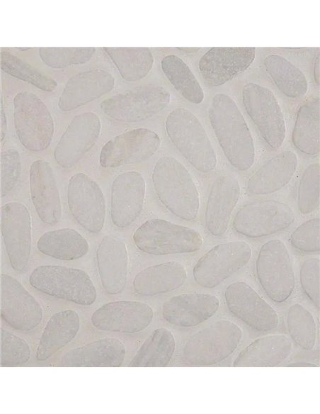 MSI Surfaces White Pebbles Mesh Backed