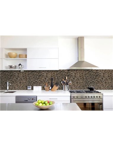 MSI Surfaces Emperador Splitface Mosaic 