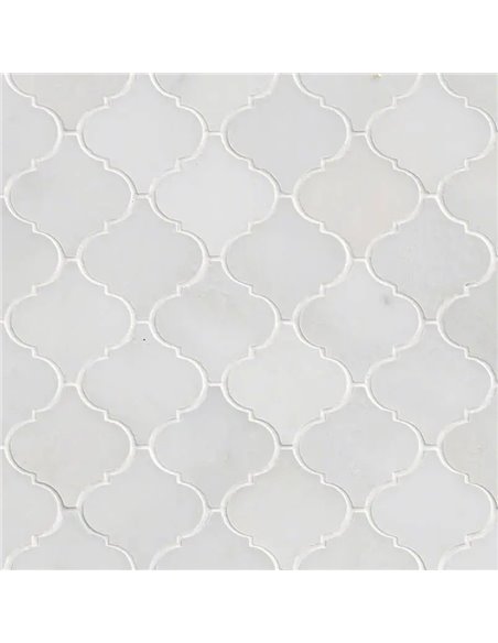 MSI Surfaces Greecian White Arabesque Mosaic 
