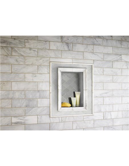 MSI Surfaces Greecian White Arabesque Mosaic 