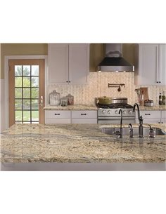 MSI Surfaces Crema Herringbone Arched Mosaic  2