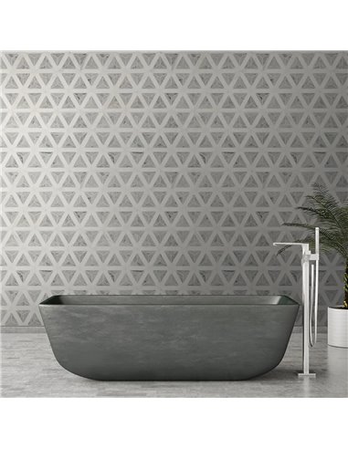 MSI Surfaces Carrara White Faceted Polished 