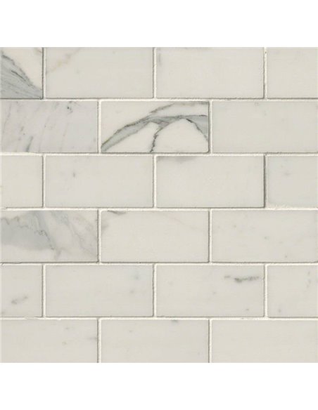 MSI Surfaces Calacatta Gold 2X4 Mosaic 