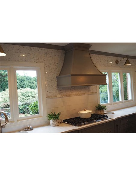 MSI Surfaces Calacatta Gold 2" Hexagon Mosaic 