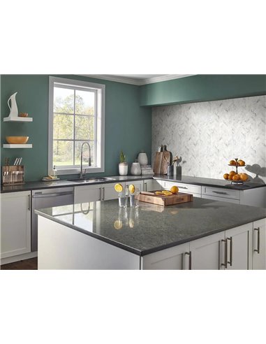 MSI Surfaces Calacatta Cressa Leaf Mosaic 