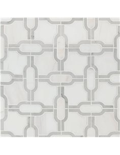 MSI Surfaces Bianco Gridwork Polished 