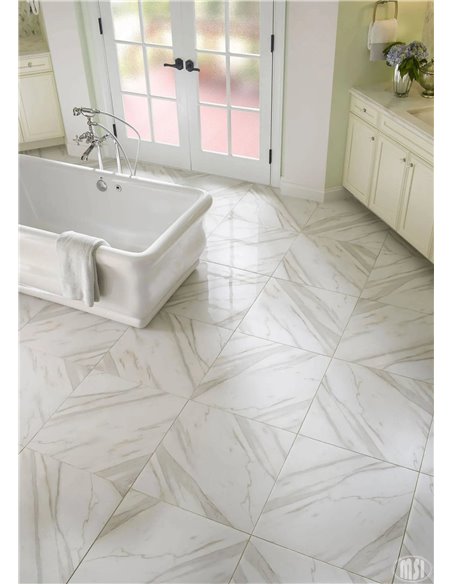 MSI Surfaces Pietra Calacatta 2X2 Mosaic Matte 