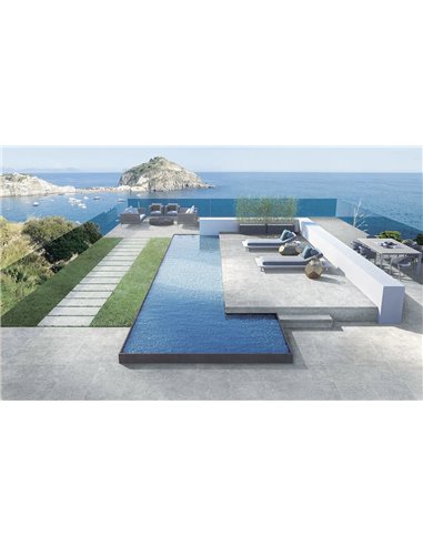 MSI Surfaces Legions Lunar Silver 2X2 Matte Mosaic 