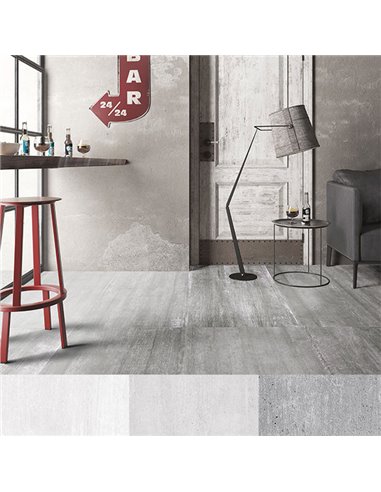 BM Rustico Cemento 12X24 White Matte Box