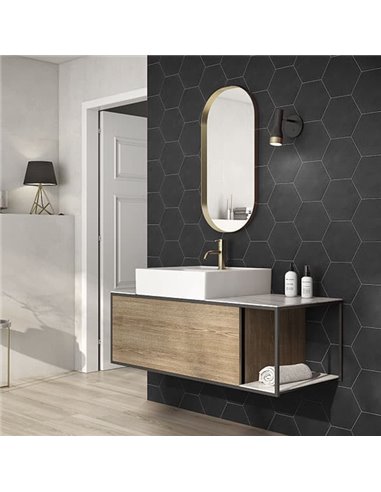 BM Jubilee Mayf Hex 8X9 Black Matte Box