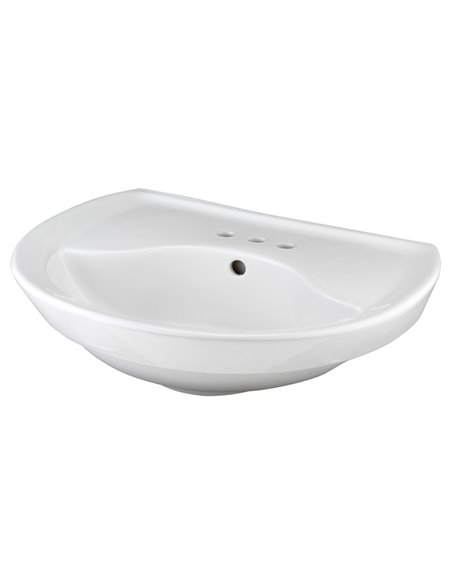 American Standard Ravenna Ped Slab 4Cc Less Towel Bar - 0268004