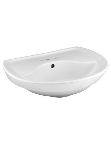 American Standard Ravenna Ped Slab 4Cc Less Towel Bar - 0268004